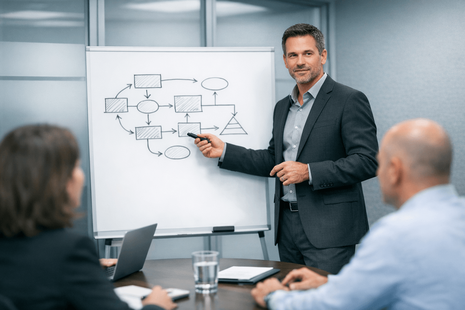 Trust and safety team analysing threat data