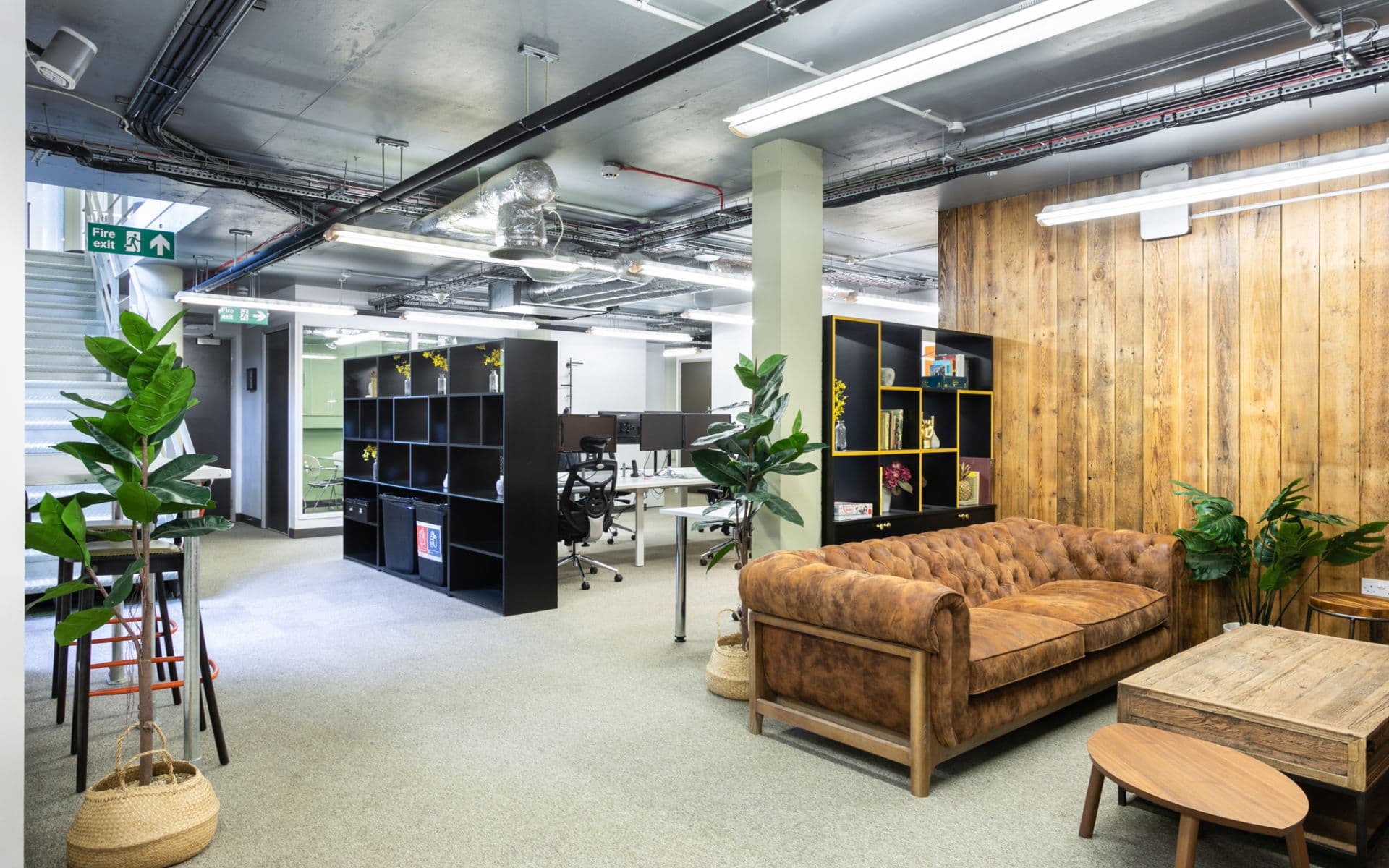 DefendDomain's London office workspace